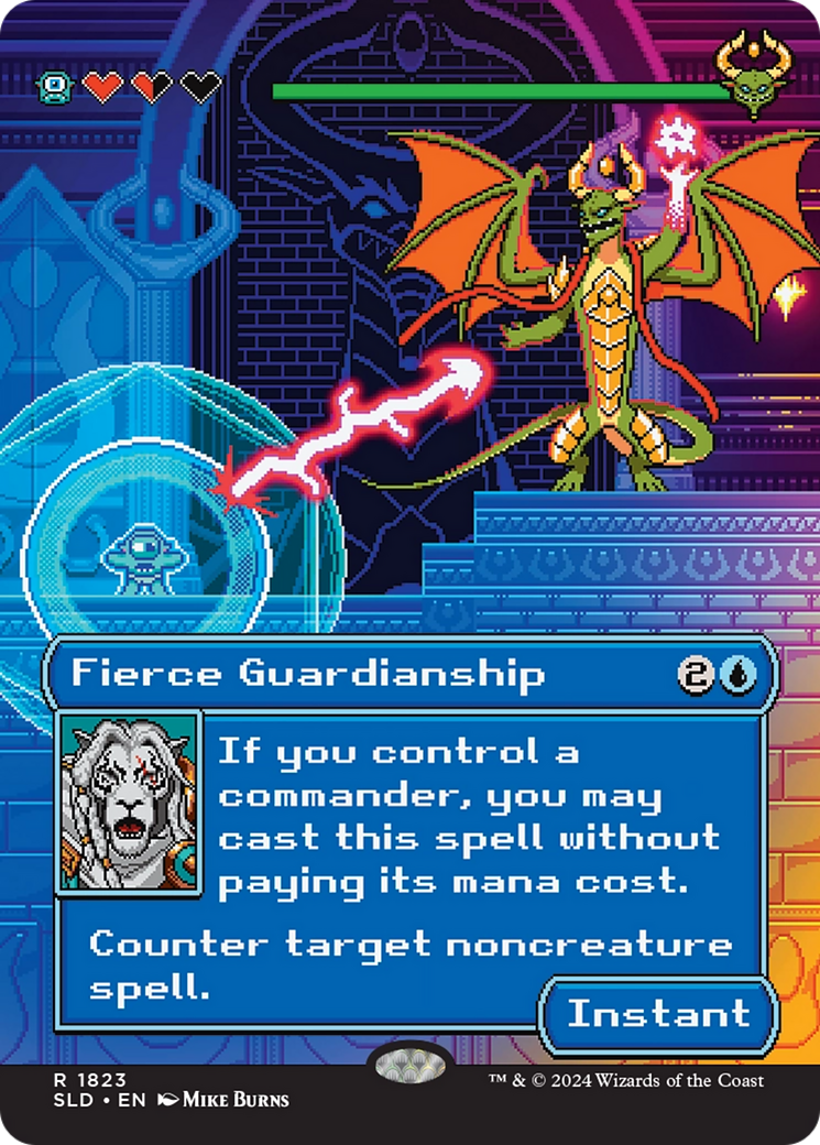 Fierce Guardianship (Rainbow Foil) [Secret Lair Drop Series] - Magic: The Gathering - Card Brawlers | Quebec | Canada |