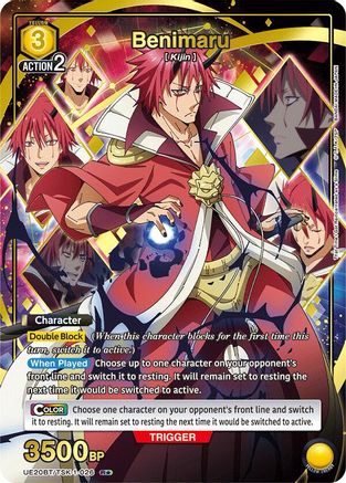 Benimaru (026) (R*) (UE20BT/TSK-1-026) - UE20BT That Time I Got Reincarnated as a Slime Foil - Card Brawlers
