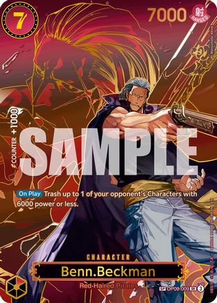 Benn.Beckman (SP) (OP09-009) - Carrying On His Will Foil - Card Brawlers