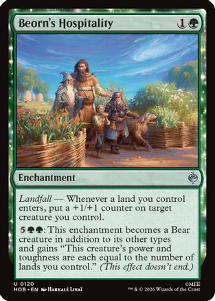 Beorn's Hospitality (HOB-120) - The Hobbit - Card Brawlers