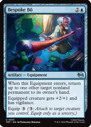 Bespoke Bo (TMT-031) - Teenage Mutant Ninja Turtles Foil - Card Brawlers