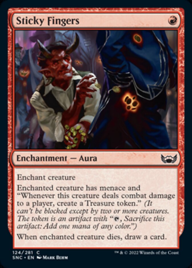 Sticky Fingers [Streets of New Capenna] - Magic: The Gathering - Card Brawlers | Quebec | Canada |