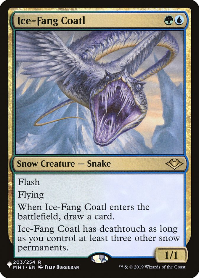 Ice-Fang Coatl [The List] - Magic: The Gathering - Card Brawlers | Quebec | Canada |