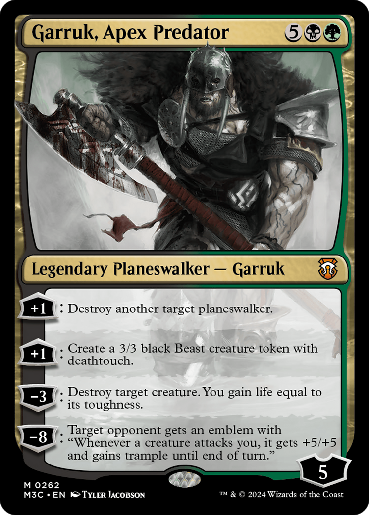 Garruk, Apex Predator [Modern Horizons 3 Commander] - Magic: The Gathering - Card Brawlers | Quebec | Canada |