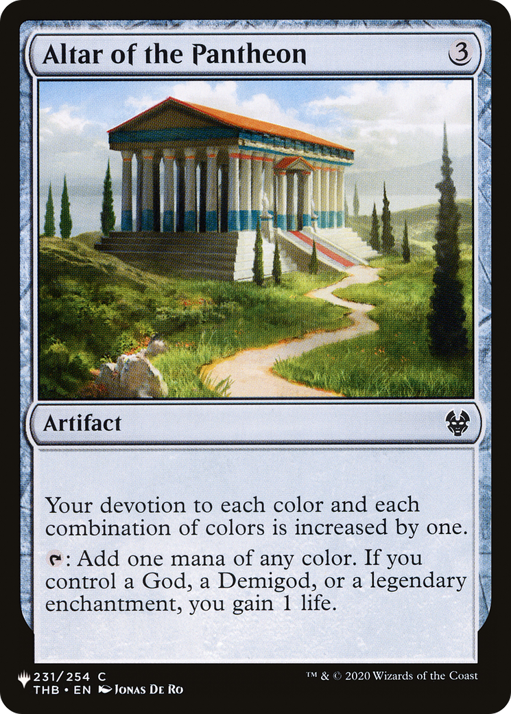 Altar of the Pantheon [Secret Lair: From Cute to Brute] - Magic: The Gathering - Card Brawlers | Quebec | Canada |
