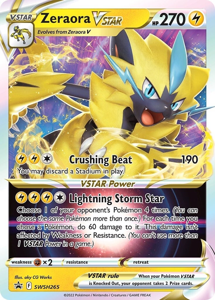 Zeraora VSTAR (SWSH265) [Sword & Shield: Black Star Promos] - Pokémon - Card Brawlers | Quebec | Canada |