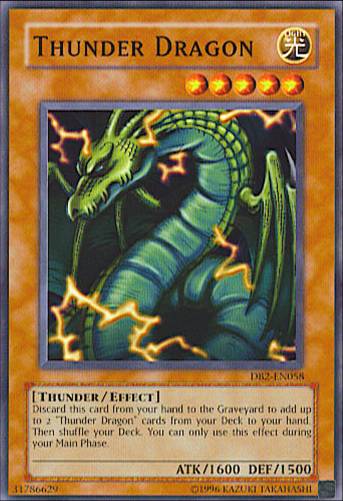 Thunder Dragon [DB2-EN058] Common - Yu-Gi-Oh! - Card Brawlers | Quebec | Canada |