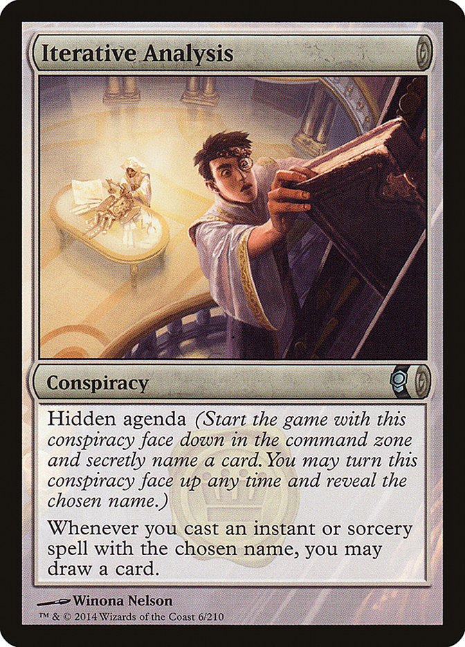 Iterative Analysis [Conspiracy] - Magic: The Gathering - Card Brawlers | Quebec | Canada |