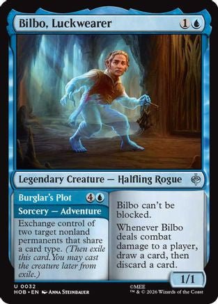 Bilbo, Luckwearer (HOB-032) - The Hobbit Foil - Card Brawlers