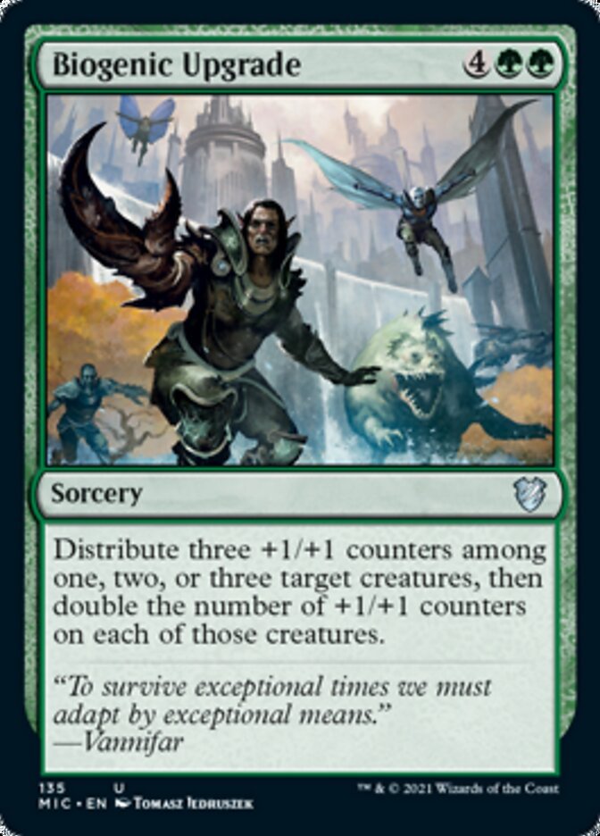 Biogenic Upgrade [Innistrad: Midnight Hunt Commander] - Card Brawlers