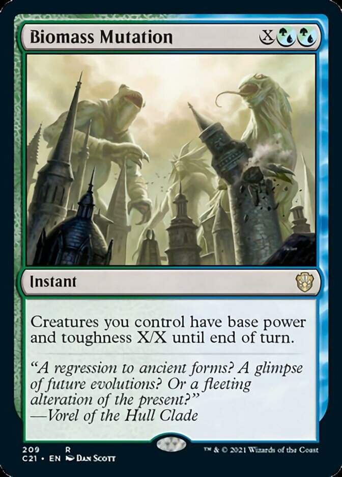 Biomass Mutation [Commander 2021] - Card Brawlers