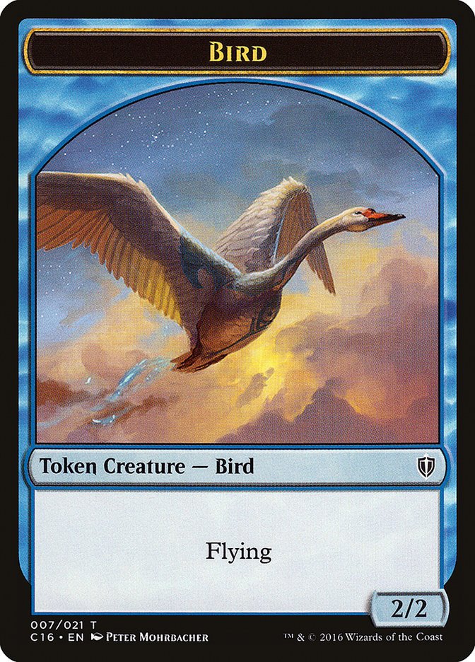 Bird Token (007/021) [Commander 2016 Tokens] - Card Brawlers