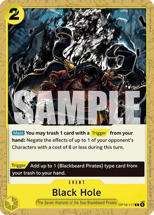 Black Hole (OP16-117) - The Time of Battle - Card Brawlers