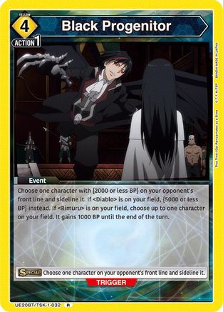 Black Progenitor (UE20BT/TSK-1-032) - UE20BT That Time I Got Reincarnated as a Slime Foil - Card Brawlers