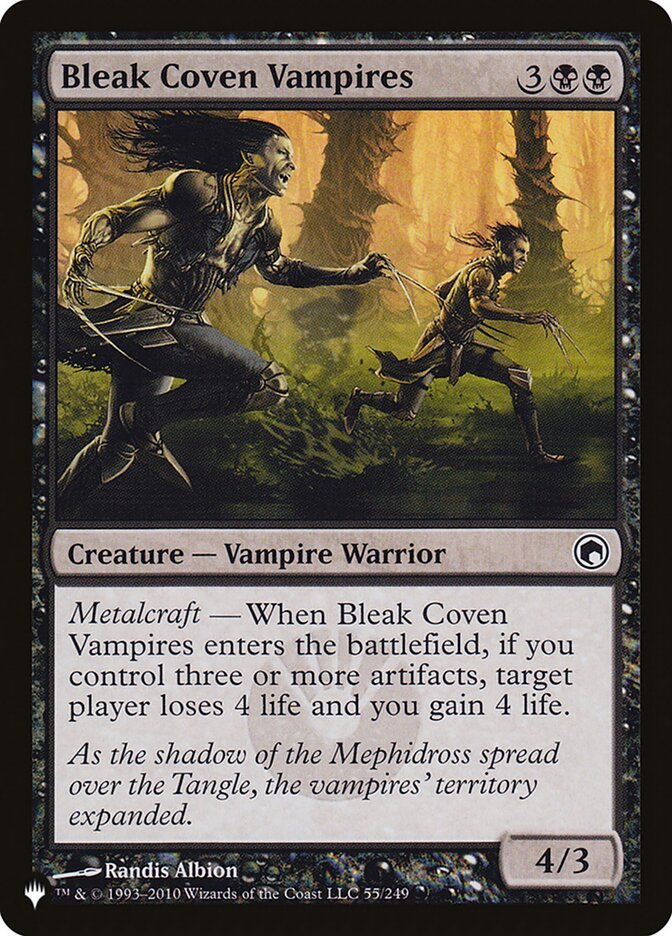 Bleak Coven Vampires [The List] - Card Brawlers