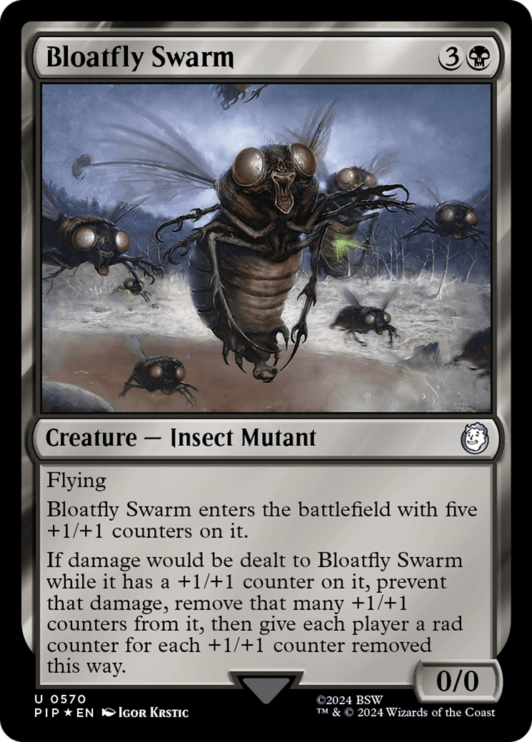 Bloatfly Swarm (Surge Foil) [Fallout] - Card Brawlers