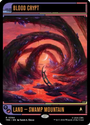 Blood Crypt (TRK-394) - Star Trek Foil - Card Brawlers