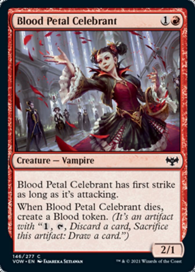 Blood Petal Celebrant [Innistrad: Crimson Vow] - Card Brawlers