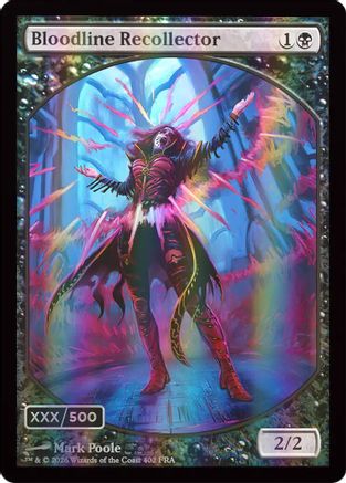 Bloodline Recollector (Retro Frame) (Serial Numbered) (Double Rainbow Foil) (FRA-402) - Reality Fracture Foil - Card Brawlers