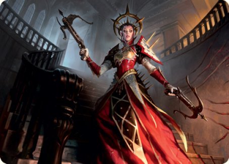 Bloodthirsty Adversary Art Card [Innistrad: Midnight Hunt Art Series] - Card Brawlers