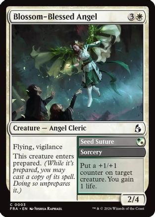 Blossom-Blessed Angel (FRA-003) - Reality Fracture Foil - Card Brawlers
