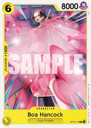 Boa Hancock (112) (OP16-112) - The Time of Battle - Card Brawlers