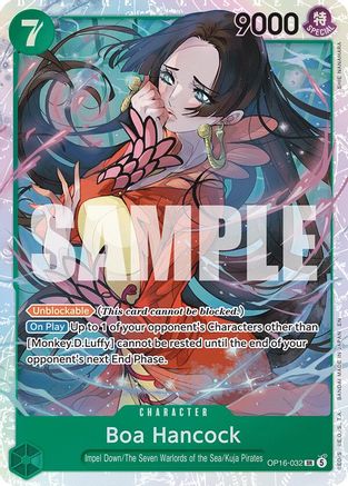 Boa Hancock (OP16-032) - The Time of Battle Foil - Card Brawlers