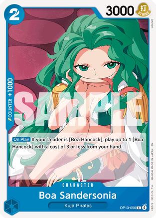 Boa Sandersonia (OP13-050) - Carrying On His Will - Card Brawlers