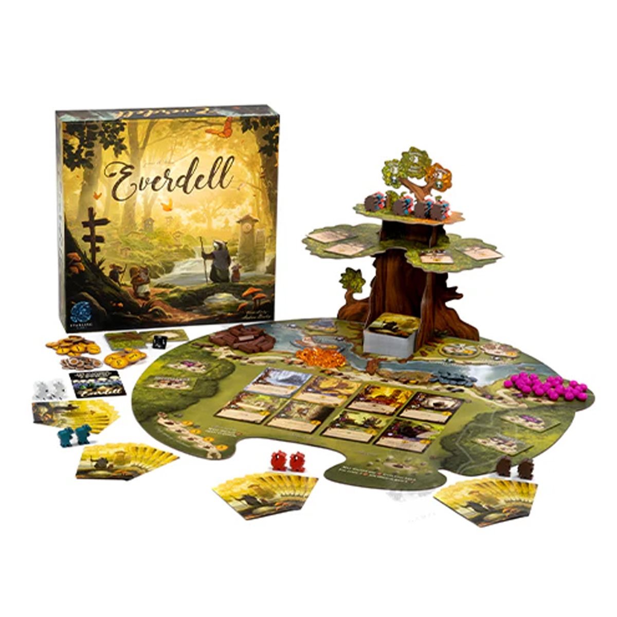 Board Game - Everdell: Standard Edition - 3rd Edition - Card Brawlers