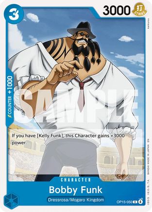 Bobby Funk (OP15-050) - Adventure on Kami's Island - Card Brawlers