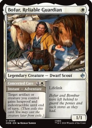 Bofur, Reliable Guardian (HOB-006) - The Hobbit - Card Brawlers