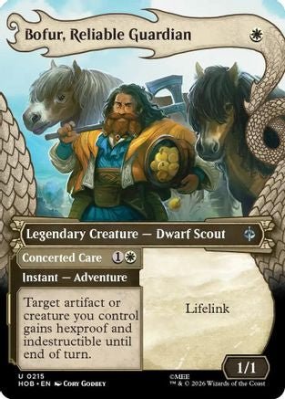 Bofur, Reliable Guardian (Showcase) (HOB-215) - The Hobbit Foil - Card Brawlers