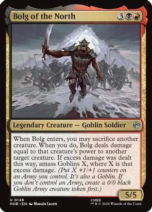 Bolg of the North (HOB-148) - The Hobbit - Card Brawlers
