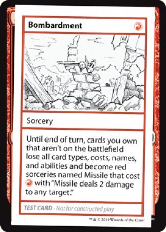 Bombardment (2021 Edition) [Mystery Booster Playtest Cards] - Card Brawlers