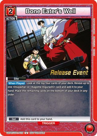 Bone Eater's Well (UEPR/IYS-1-072) - UE23BT Inuyasha Release Event Cards - Card Brawlers