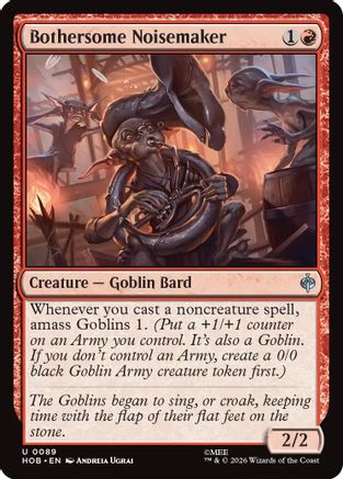 Bothersome Noisemaker (HOB-089) - The Hobbit - Card Brawlers