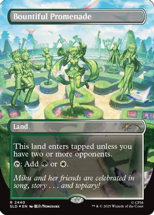 Bountiful Promenade (SLD-2440) - Secret Lair Drop Series Foil - Card Brawlers