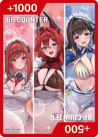 BP Counter (GODDESS OF VICTORY: NIKKE) - Union Arena Promotion Cards - Card Brawlers