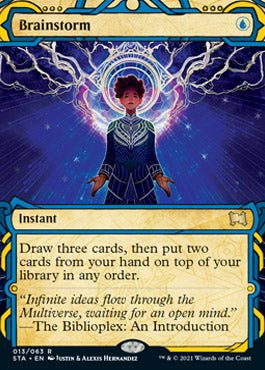 Brainstorm [Strixhaven: School of Mages Mystical Archive] - Card Brawlers