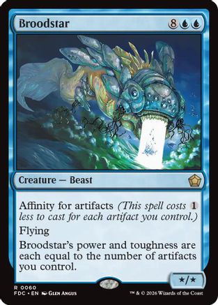 Broodstar (FDC-060) - Commander: Foundations - Card Brawlers