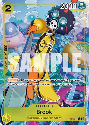 Brook (Full Art) (ST29-011) - Starter Deck 29: Egghead Foil - Card Brawlers