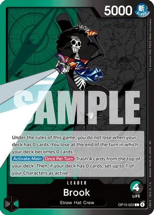 Brook (OP15-022) (OP15-022) - Adventure on Kami's Island - Card Brawlers