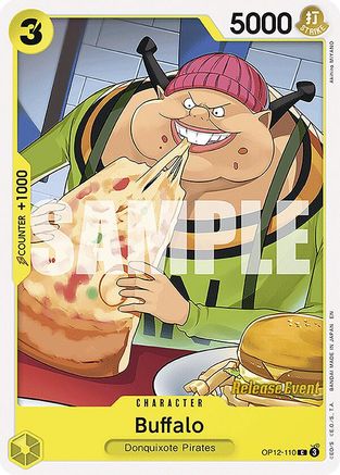 Buffalo (OP12-110) - Legacy of the Master Release Event Cards - Card Brawlers