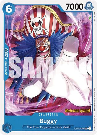 Buggy (049) (OP12-049) - Legacy of the Master Release Event Cards - Card Brawlers