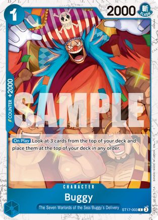 Buggy - ST17-003 (Pirate Foil) (ST17-003) - Premium Booster -The Best- Vol. 2 Foil - Card Brawlers