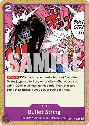 Bullet String (OP14-078) - The Azure Sea's Seven - Card Brawlers