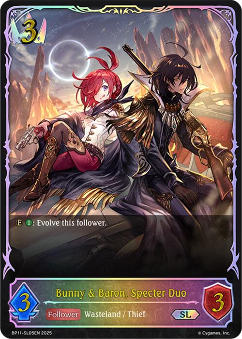 Bunny & Baron, Specter Duo (BP11 - SL05EN) [Bullet of Fate] - Card Brawlers