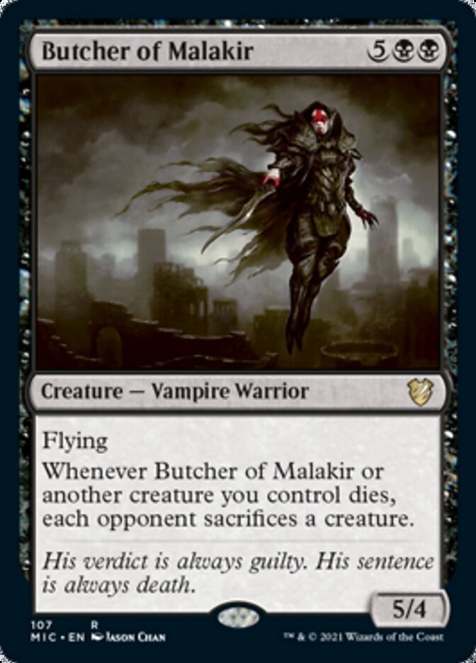Butcher of Malakir [Innistrad: Midnight Hunt Commander] - Card Brawlers