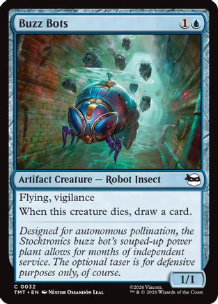 Buzz Bots (TMT-032) - Teenage Mutant Ninja Turtles - Card Brawlers