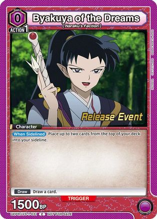 Byakuya of the Dreams (UEPR/IYS-1-031) - UE23BT Inuyasha Release Event Cards - Card Brawlers